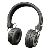 Wireless Bluetooth On Ear Headphones Black/Silver