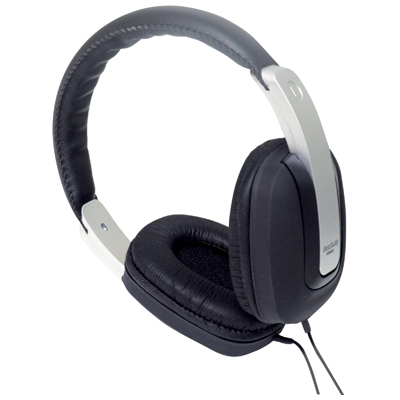 Black Digital Headphones with Padded Headband