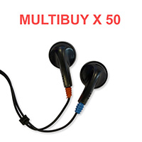 Multi Buy x 50 - Wholesale Budget Earphones